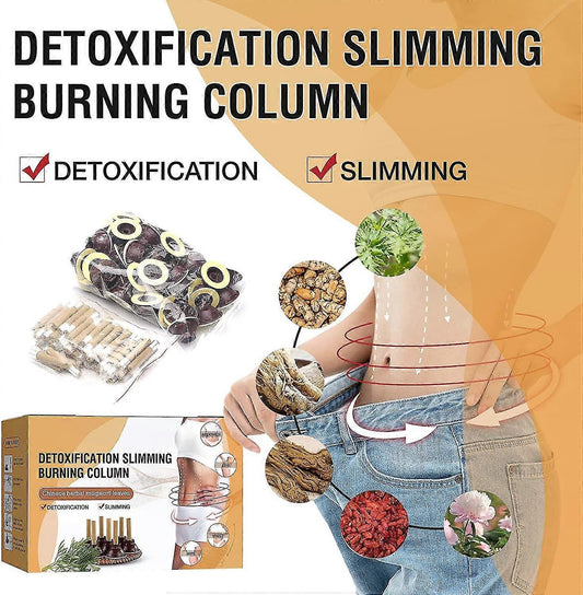 Moxibustion Gathering Energy & Detoxification Slimming Burning Column,moxa Stick 20pcs
