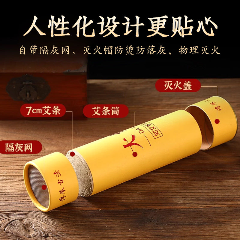1PCS Extra Large Thunder Fire Moxa Sticks Diameter 2.76" x Length 7.9"/7CM x 20CM, Premium Wormwood