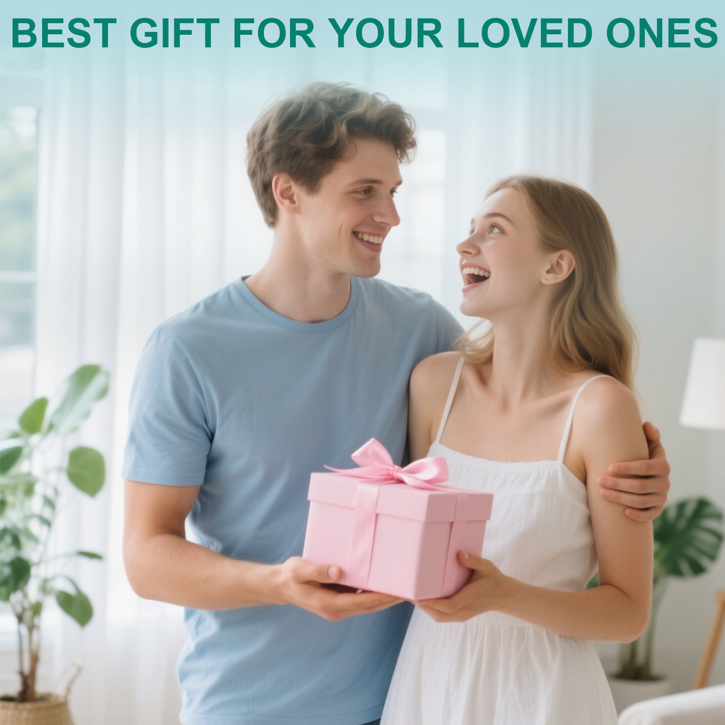 Leg Massager with Heat & Compression - Cordless Calf Massager 3 Modes