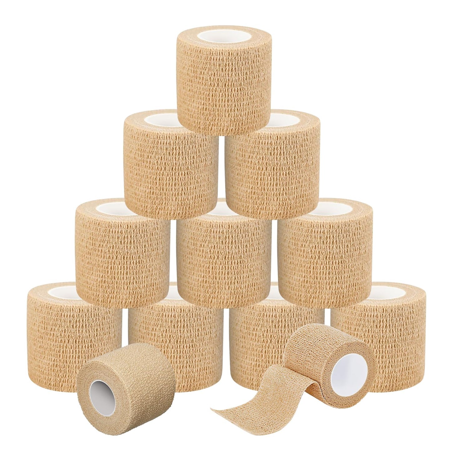 Self-Adhesive Cohesive Bandage Wrap 2" x 4.9 Yard - Athletic Sports Tape | ohyeahus