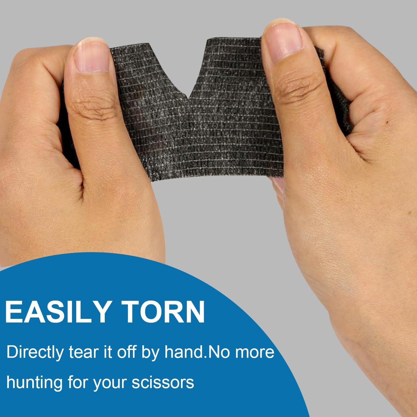 Self-Adhesive Cohesive Bandage Wrap 2" x 4.9 Yard - Athletic Sports Tape | ohyeahus